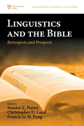 Abbildung von: Linguistics and the Bible - Wipf and Stock Publishers