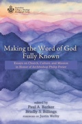 Cover: Making the Word of God Fully Known - Wipf and Stock Publishers