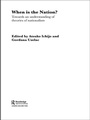 Cover: When is the Nation? - Routledge
