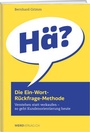 Cover: Die Ein-Wort-Rückfrage-Methode - Weber Verlag AG