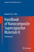 Cover: Handbook of Nanocomposite Supercapacitor Materials II - Springer
