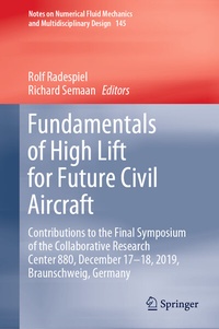 Abbildung von: Fundamentals of High Lift for Future Civil Aircraft - Springer