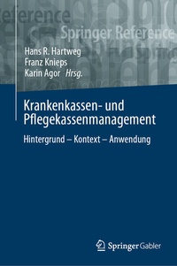 Abbildung von: Krankenkassen- und Pflegekassenmanagement - Springer Gabler