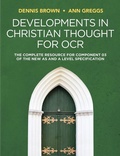 Cover: Developments in Christian Thought for OCR - Wiley