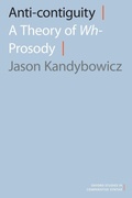 Cover: Anti-contiguity - Oxford University Press Inc