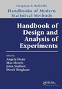 Cover: Handbook of Design and Analysis of Experiments - Chapman & Hall/CRC