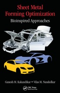 Cover: Sheet Metal Forming Optimization - CRC Press