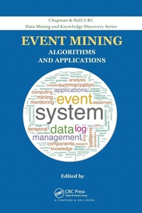 Enlarge image Cover: Event Mining - Chapman & Hall/CRC