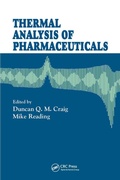 Cover: Thermal Analysis of Pharmaceuticals - CRC Press