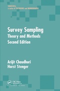 Cover: Survey Sampling - CRC Press