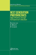 Cover: Next Generation Photovoltaics - CRC Press