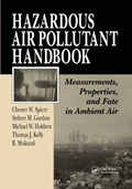 Cover: Hazardous Air Pollutant Handbook - CRC Press