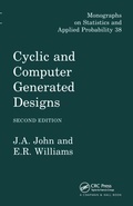 Cover: Cyclic and Computer Generated Designs - Chapman & Hall/CRC