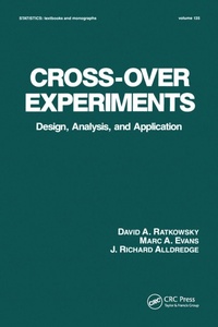 Enlarge image Cover: Cross-Over Experiments - CRC Press