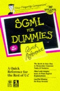 Cover: Standard Generalized Markup Language for Dummies Quick Reference - Wiley