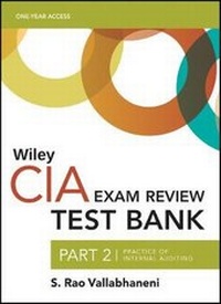 Abbildung von: Wiley CIA Test Bank 2021 - Wiley