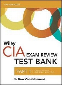 Abbildung von: Wiley CIA Test Bank 2021 - Wiley