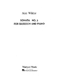 Cover: Sonata No 3 for Bassoon and Piano - MARGUN MUSIC