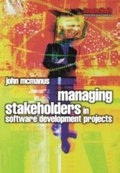 Cover: Managing Stakeholders in Software Development Projects - Routledge