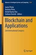Cover: Blockchain and Applications - Springer