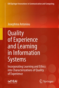 Enlarge image Cover: Quality of Experience and Learning in Information Systems - Springer