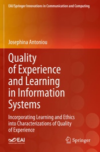 Enlarge image Cover: Quality of Experience and Learning in Information Systems - Springer