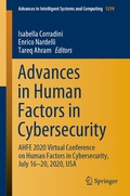 Cover: Advances in Human Factors in Cybersecurity - Springer