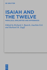 Enlarge image Cover: Isaiah and the Twelve - De Gruyter