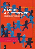Cover: Making a Difference - De Gruyter