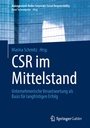 Cover: CSR im Mittelstand - Springer Gabler