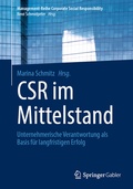 Cover: CSR im Mittelstand - Springer Gabler