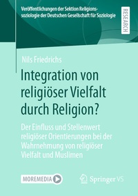 Abbildung von: Integration von religiöser Vielfalt durch Religion? - Springer VS
