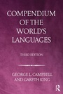 Cover: Compendium of the World's Languages - Routledge
