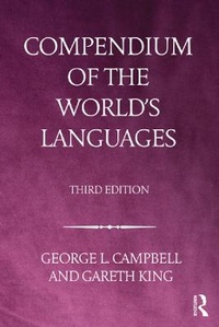 Enlarge image Cover: Compendium of the World's Languages - Routledge