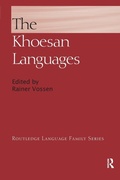 Cover: The Khoesan Languages - Routledge
