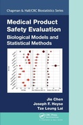 Cover: Medical Product Safety Evaluation - Chapman & Hall/CRC