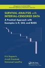 Cover: Survival Analysis with Interval-Censored Data - Chapman & Hall/CRC