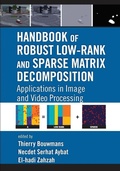 Cover: Handbook of Robust Low-Rank and Sparse Matrix Decomposition - Chapman & Hall/CRC