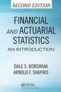 Cover: Financial and Actuarial Statistics - Chapman & Hall/CRC