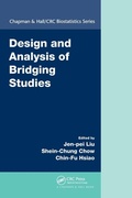 Cover: Design and Analysis of Bridging Studies - Chapman & Hall/CRC