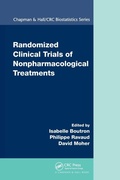 Cover: Randomized Clinical Trials of Nonpharmacological Treatments - Chapman & Hall/CRC