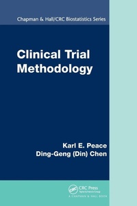 Enlarge image Cover: Clinical Trial Methodology - Chapman & Hall/CRC