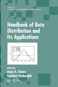 Cover: Handbook of Beta Distribution and Its Applications - CRC Press
