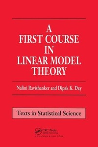 Enlarge image Cover: A First Course in Linear Model Theory - CRC Press