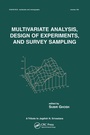 Cover: Multivariate Analysis, Design of Experiments, and Survey Sampling - CRC Press