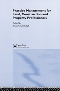 Cover: Practice Management for Land, Construction and Property Professionals - Routledge