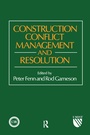 Cover: Construction Conflict Management and Resolution - Routledge