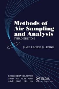 Abbildung von: Methods of Air Sampling and Analysis - CRC Press