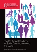Cover: The Routledge Handbook of Social Care Work Around the World - Routledge