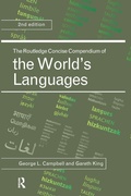 Cover: The Routledge Concise Compendium of the World's Languages - Routledge